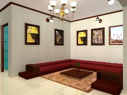 LIVING ROOM 3D interior view Interior Design Photos