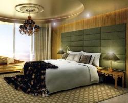 bedroom with rugs and side table Interior Design Photos