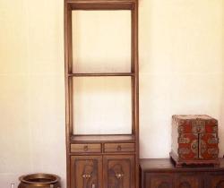 Antique wood made Asian furniture Asian design