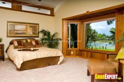 Big bay window design fror bedroom Interior Design Photos
