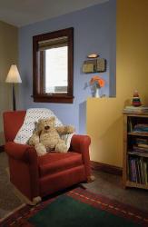 kids room paint ideas with two color theme Interior Design Photos