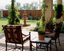 Metallic outdoor patio furniture  Interior Design Photos