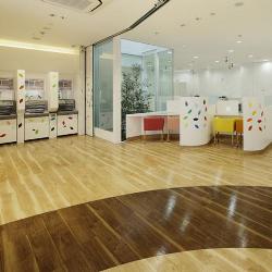 Wooden flooring in commercial Interior Design Photos