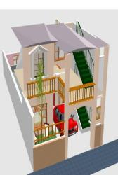 22*50 feet house front elevation by shiv 30ã—50 fit apartment 