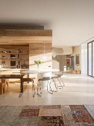 Wooden Finish Interior Design Photos