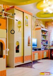 Cupboard design for children room Board 