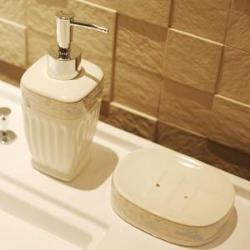 European Style Ceramic Bath Accessory Sets  Interior Design Photos