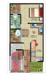 2 bhk row house  Only one bhk