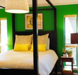 Green Bedroom interior Interior Design Photos