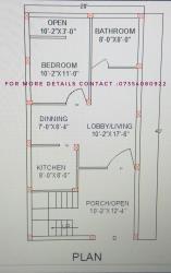 plan of a small residential building  Interior Design Photos