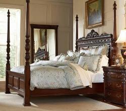 Traditional Poster Bed Interior Design Photos