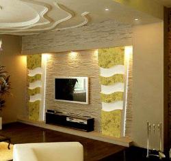 Designer wall cladding for mounted tv   for wall