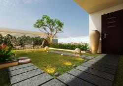 landscaping-apartment-exterior-design Interior Design Photos