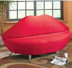 Red Lips Sofa Interior Design Photos