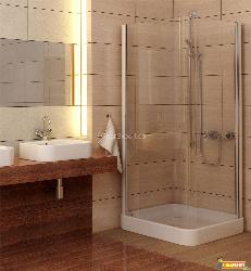Shower Enclosure in Bathroom Interior Design Photos