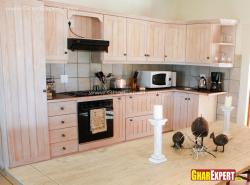 Oak shade of kicthen cabinets Interior Design Photos