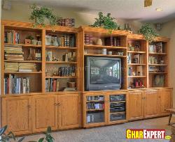 TV- Unit Design Interior Design Photos