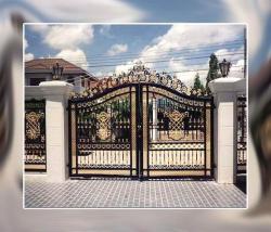 decorative gate design for bungalow Er bungalows