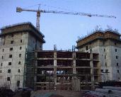 Tallest building of delhi under construction  of foundation work in building construction