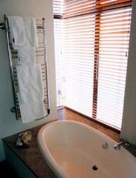 Towel rail and bath tub for bathroom Interior Design Photos
