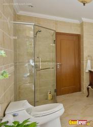 Corner bathroom shower enclosure Interior Design Photos
