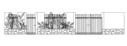 grill gate and wall elevation design Interior Design Photos