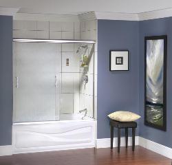 Sliding door for shower enclosure for bathroom Interior Design Photos