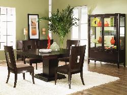 Modern style wooden dining room furniture Interior Design Photos