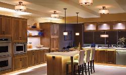 Modular Kitchen Lighting Interior Design Photos