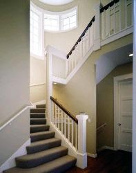 Staircase with Trim  Interior Design Photos