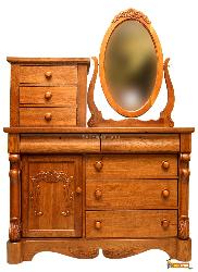 Carved Dressing Table Dressing 