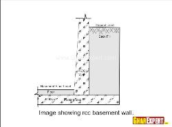 Basement RCC Wall Basement designs