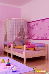 Canopy Decor over Toddler Bed Girl toddler rooms