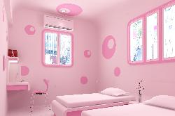 Beautiful Pink bedroom Interior Design Photos