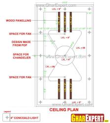 ceiling design 42 42 by 70