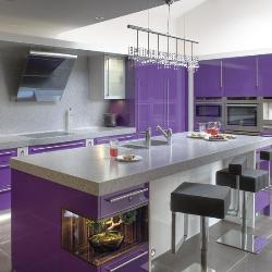 Kitchen Purple Theme Purple 