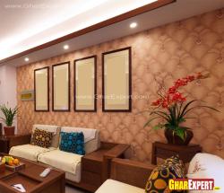 Living room wall decor Interior Design Photos