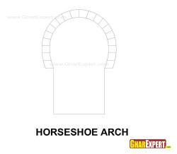 Horseshoe arch Shoe
