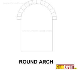 Round arch Interior Design Photos