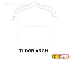 Tudor arch Wodden arch 