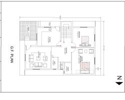 2BHK HOUSE PLAN 2bhk in 22x50