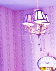 small chandelier for girls room Interior Design Photos