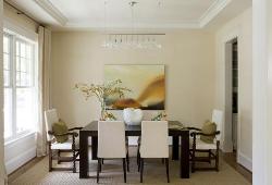 Dining Room Area with Wood Design Interior Design Photos