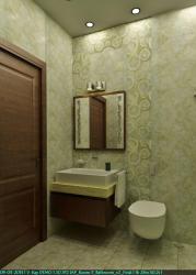 Shades of Gray in a bathroom design rendering Interior Design Photos