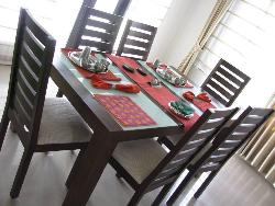 Design of Dinning table Lolunge to dinning