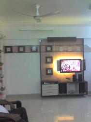 LCD TV UNIT/90 DEGREE MOVABLE Duplex in 90 square yards