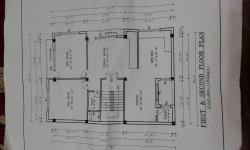 exterior looks of building on the basis of map 13×50house map