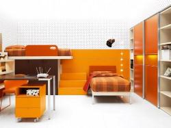 Teens room for Bright Color bedroom  Interior Design Photos