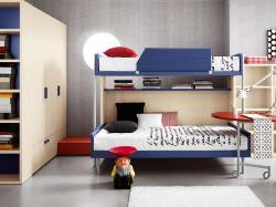 Modern Teen bunk bed style Bunk 