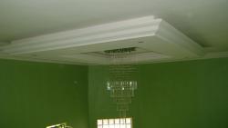 full pop false ceiling with a place to put chandelier Interior Design Photos